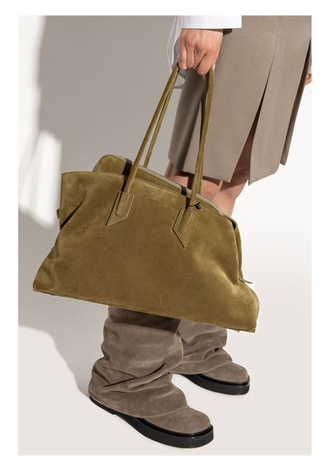 Borsa la passeggiata medium in verde khaki The Attico - donna THE ATTICO | 250WAH00054LBT007AA853